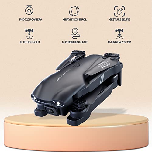 Black 1080P HD FPV Camera Drone with 2 Batteries K273246