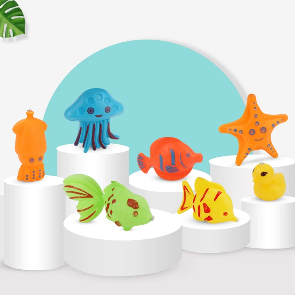 Magnetic Fishing Toys Plastic Fish Rod Set T5774