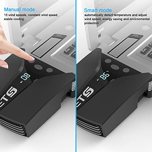Laptop Fan Cooler with Temperature Display N5599