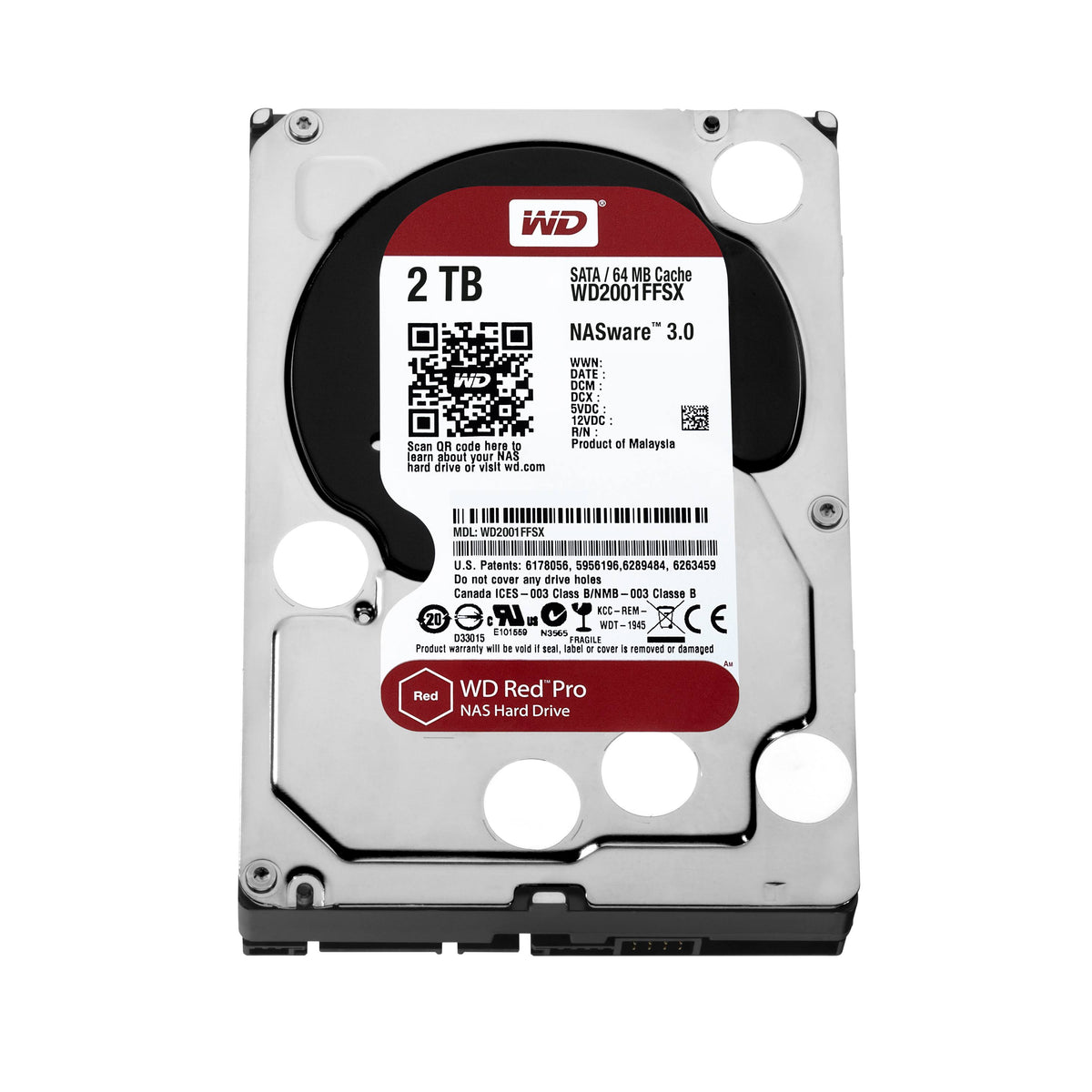 20 Pack 2 TB 7,200 rpm SATA Internal HDD A449