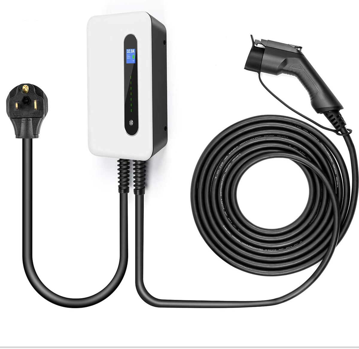 32A Level 2 EV Charger Station with 20ft Cable C362384