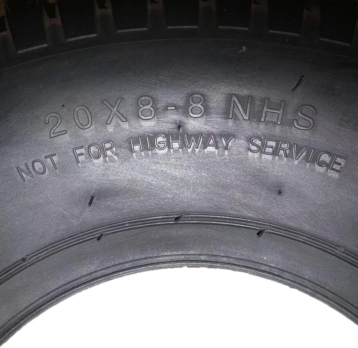 Set of 2 Turf Saver Tires 20x8-8 4PR X1705