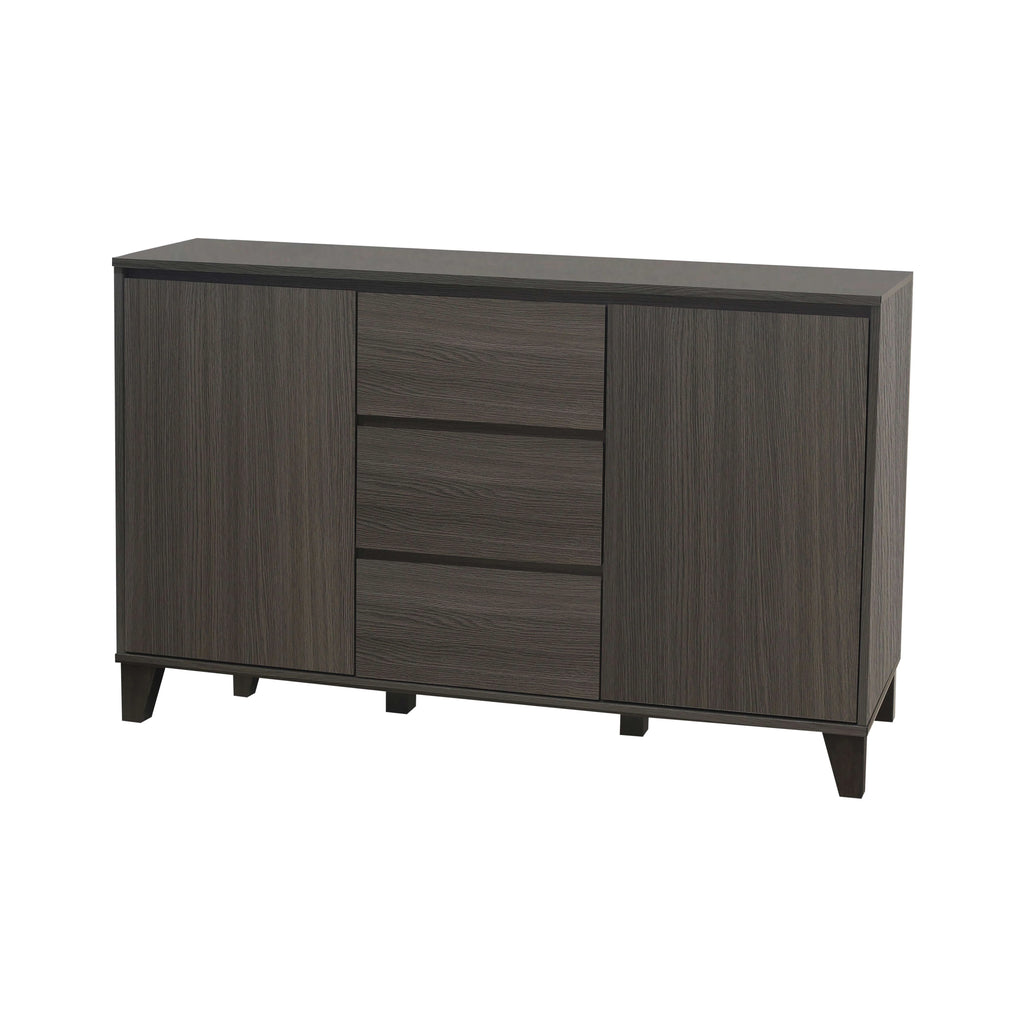 Wood Buffet Server Cabinet with 2 Doors & 3 Drawers M98374
