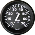 Black 4" Tachometer 7,000 RPM Gas P856025