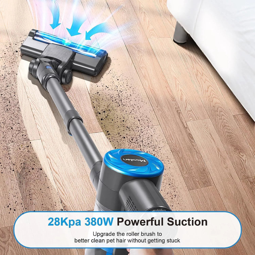 Cordless Stick Vacuum Cleaner with LED Headlights S856