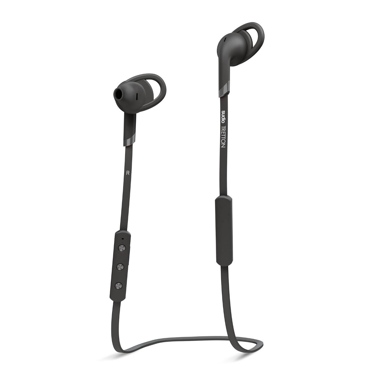 Black In-Ear Wireless Bluetooth Sport Headphones C874338