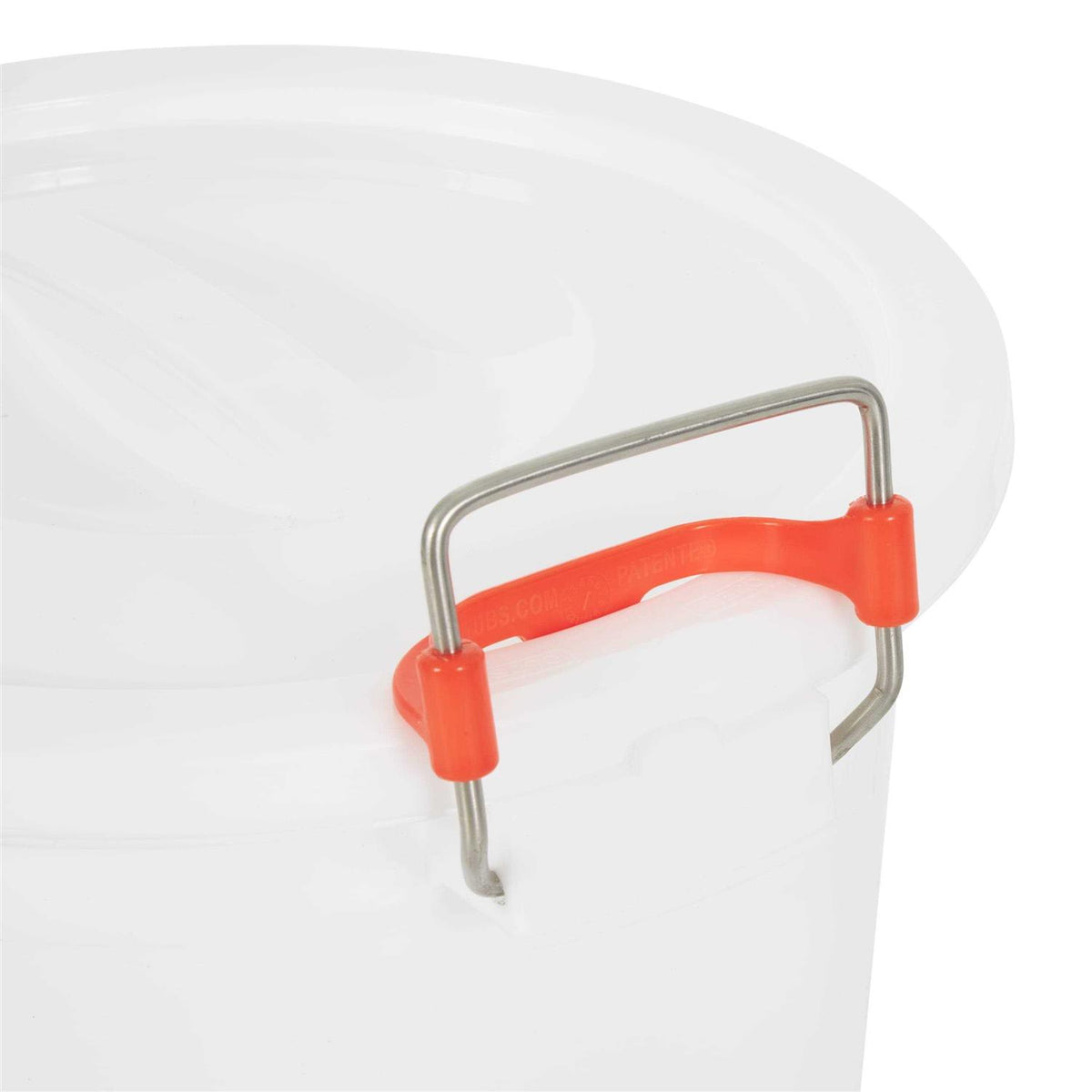 7 Gallon Feed and Seed Storage Pail with Locking Lid J204213