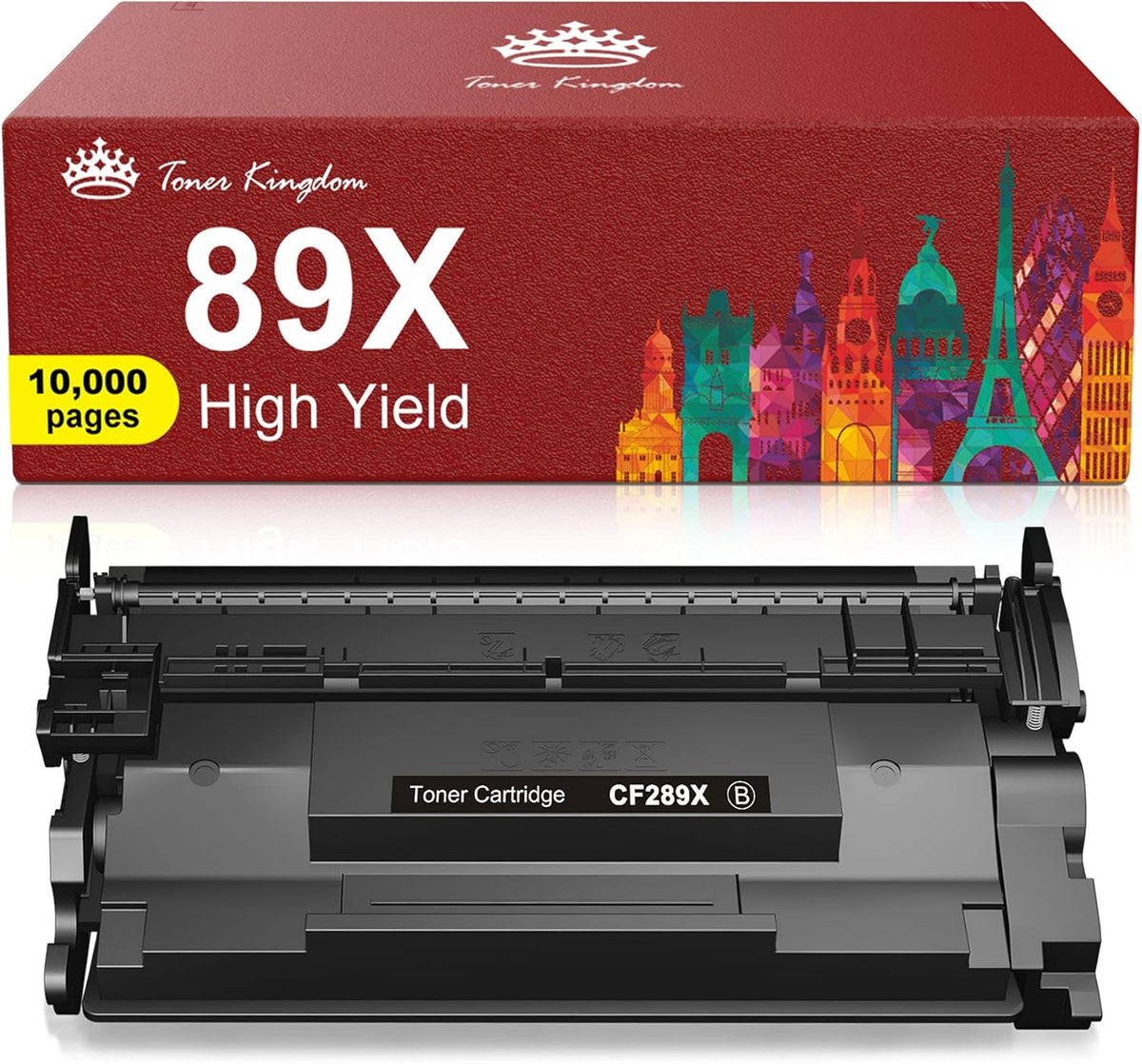 Compatible Toner Cartridge Replacement for HP Printer (Black, 1-Pack) H113166
