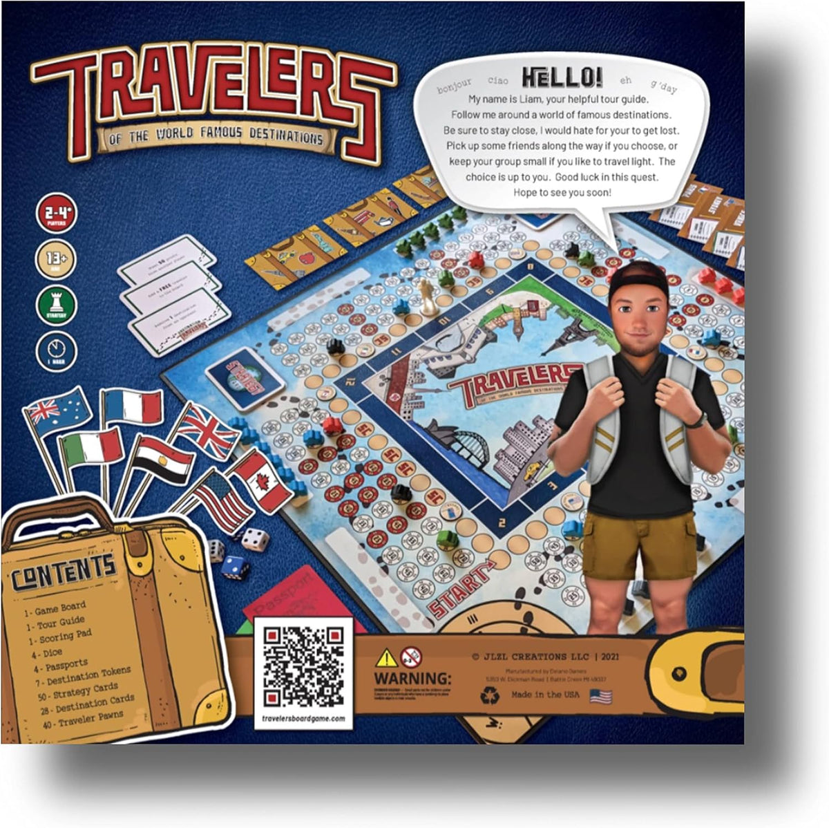 Strategy Board Game for 2-4 Players, Ages 13+ Y71193