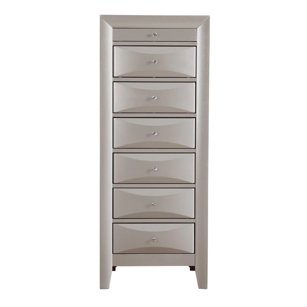 Silver Champagne 7-Drawer Chest U3072