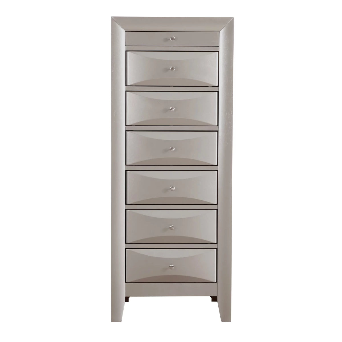 Silver Champagne 7-Drawer Chest U3072