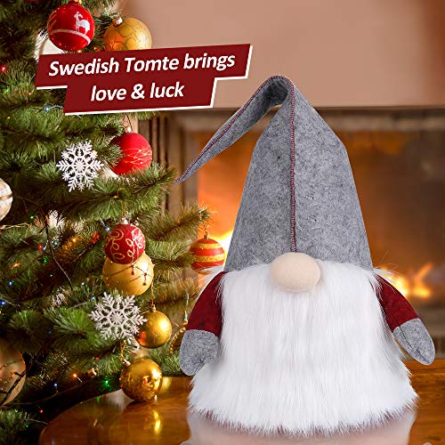 25 Inch Plush Gnome Christmas Tree Topper F951