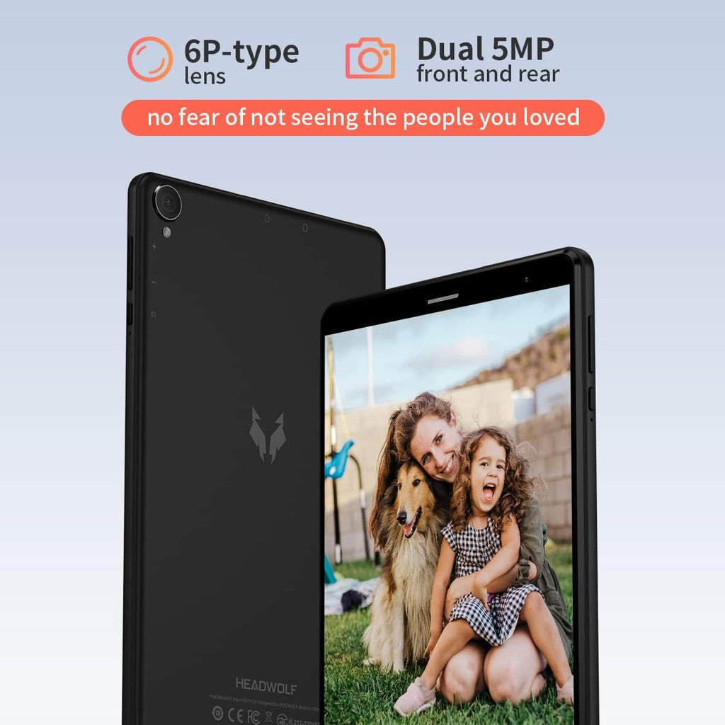 8 inch Android 11 Tablet, 3GB RAM 64GB ROM, 800 * 1280 HD Display R93718