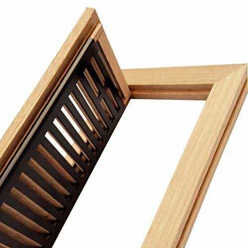 Oak Wood Floor Register Vent Cover B8487