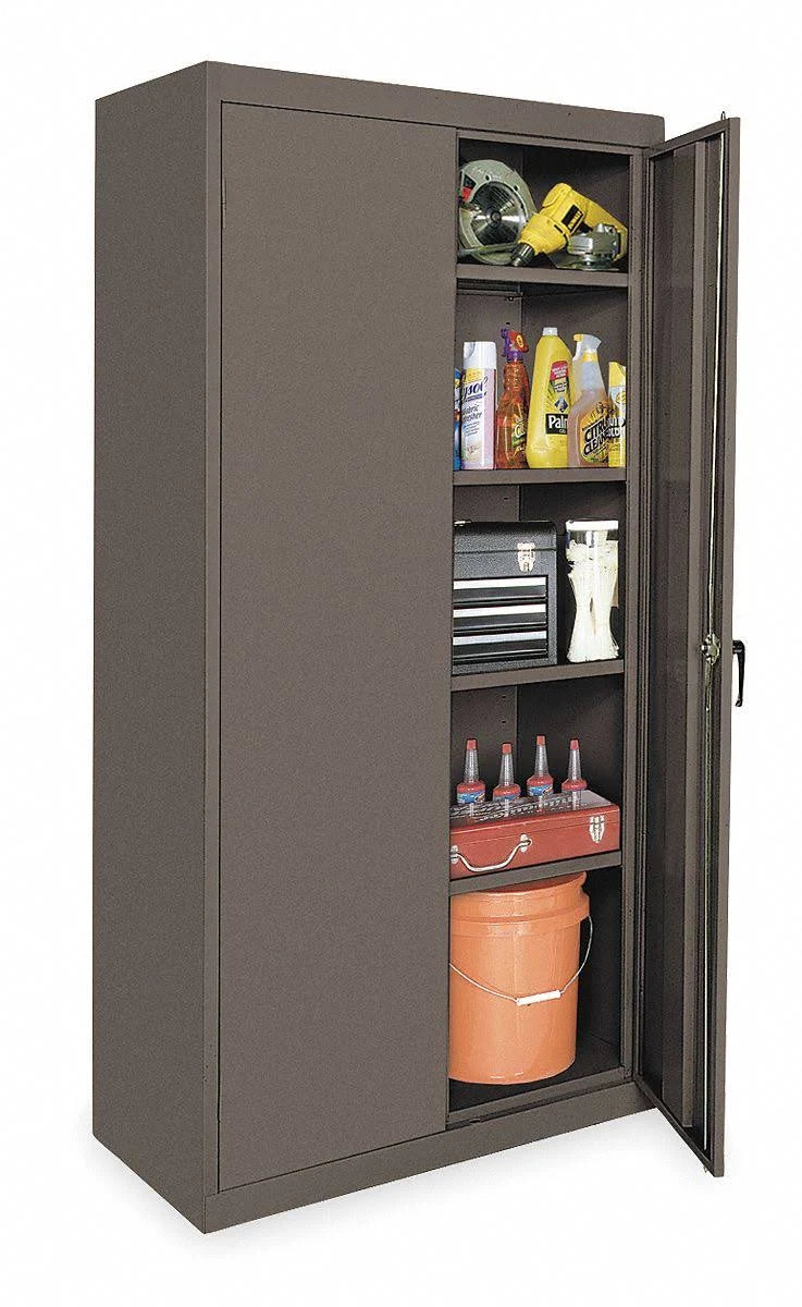 Gray Storage Cabinet F1982