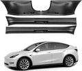 Matte Carbon Fiber ABS Door Sill Protector Set V251