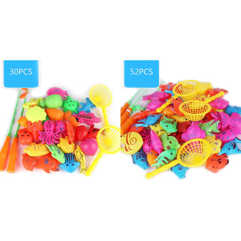 Magnetic Fishing Toys Plastic Fish Rod Set T5774