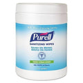 Sanitizing Wipes, 6 x 6 3/4, White, 270/canister P120753