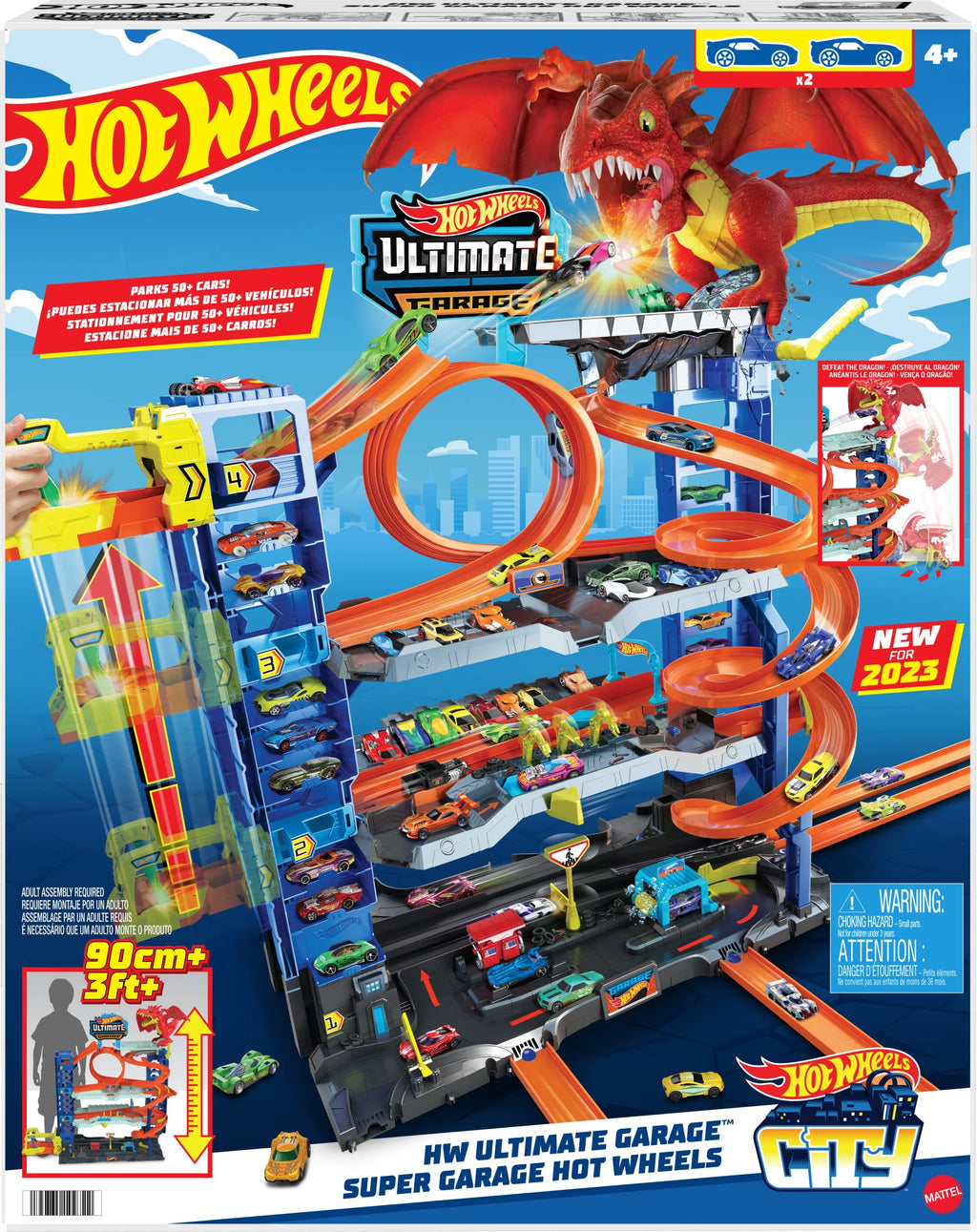 Toy Storage for 50+ Cars X961