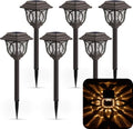6 Pack Solar Powered Waterproof IP65 LED Pathway Lights G8470