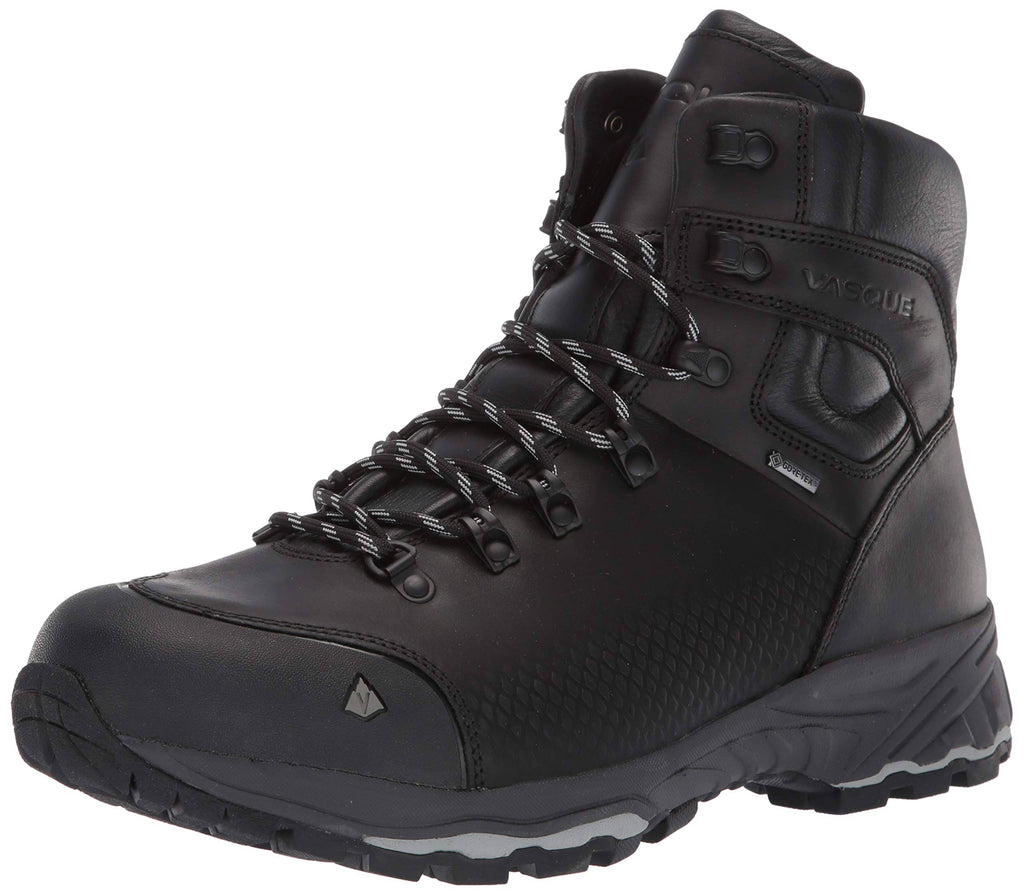 Jet Black Men's Hiking Boots Y8398