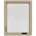 30.75 in. x 48.75 in. Desert Sand Painted Clad Wood Left-Handed Casement Window with Mesh Screen V93946
