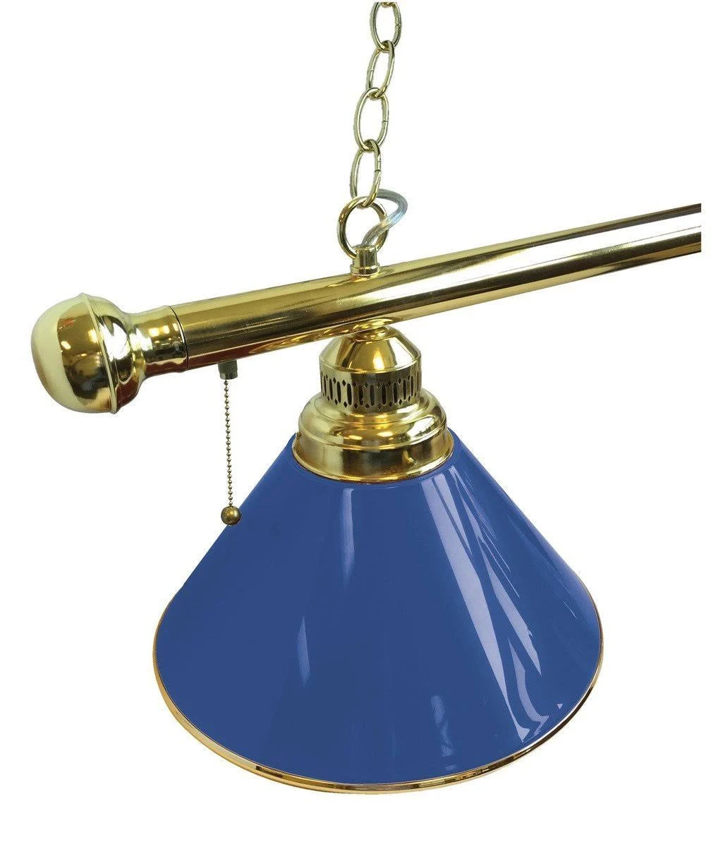 Royal Blue 3 Shade Billiard Light K2493