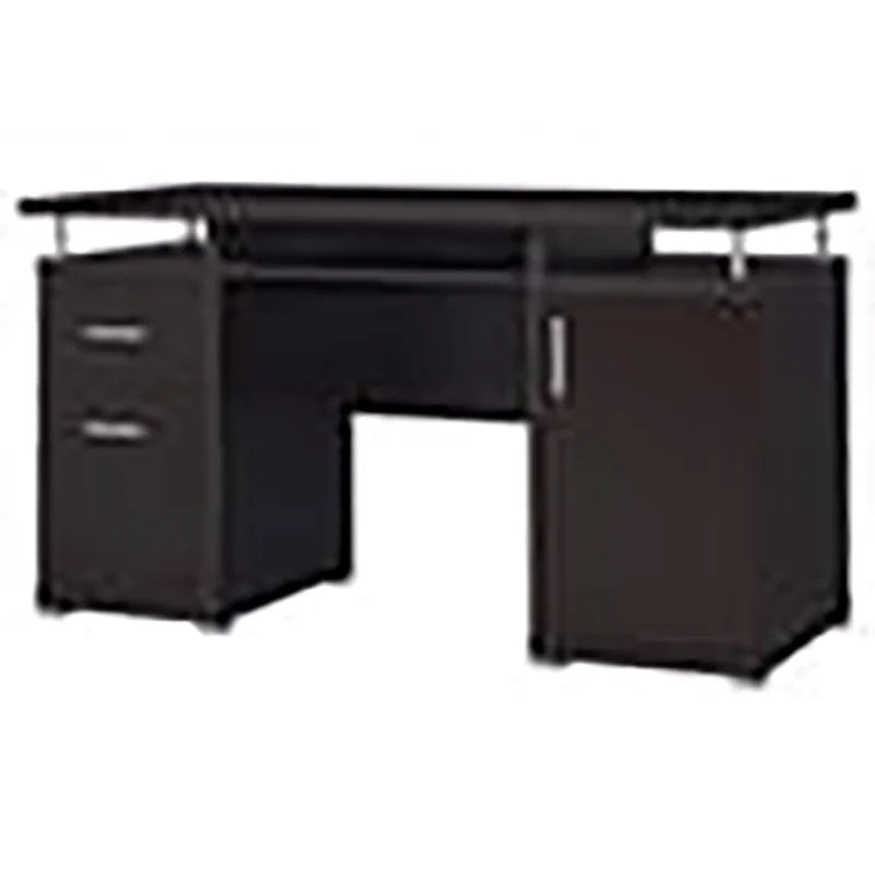 2-Drawer Contemporary Wood Computer Desk P841