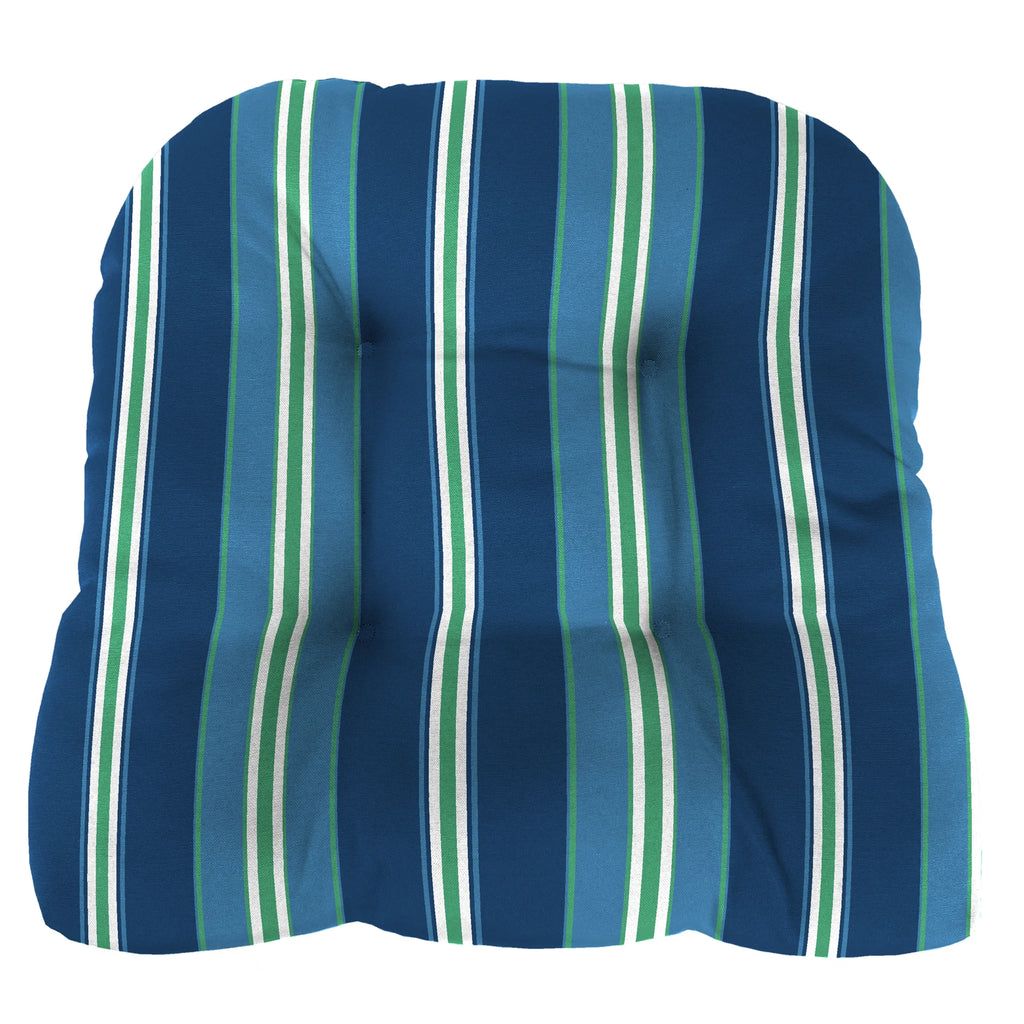3-Piece Tufted Outdoor Cushion Set with Wicker Bench Cushion and 2 Wicker Seat Cushions N3105