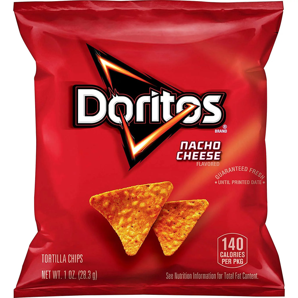 40 Count 1 oz Nacho Cheese Flavored Tortilla Chips M54780