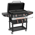28 inch Black Stainless Steel Gas Griddle with Hood F401