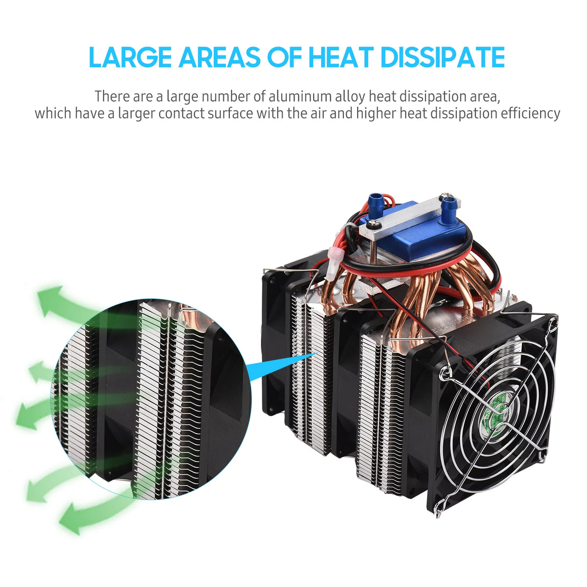 180W Semiconductor Refrigeration Aquarium Chiller for 40 Liters Q834704
