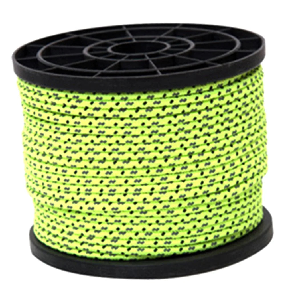 Fluorescent Reflective Guyline Tent Rope Camping Cord M305558