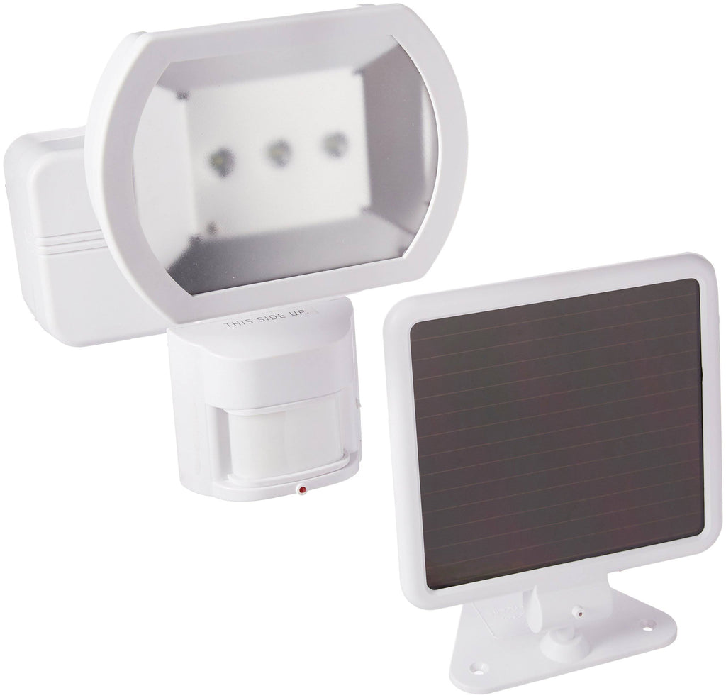 White Solar Motion Flood Light D28234