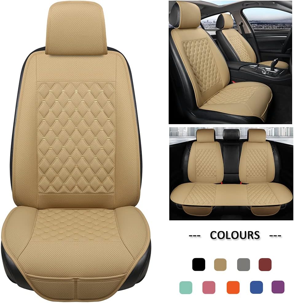 Blue Diamond Pattern Car Seat Covers P83255
