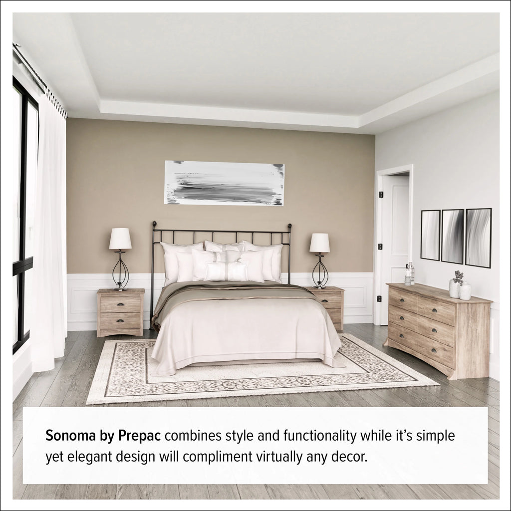 5 Drawer Drifted Gray Chest Dresser N6731
