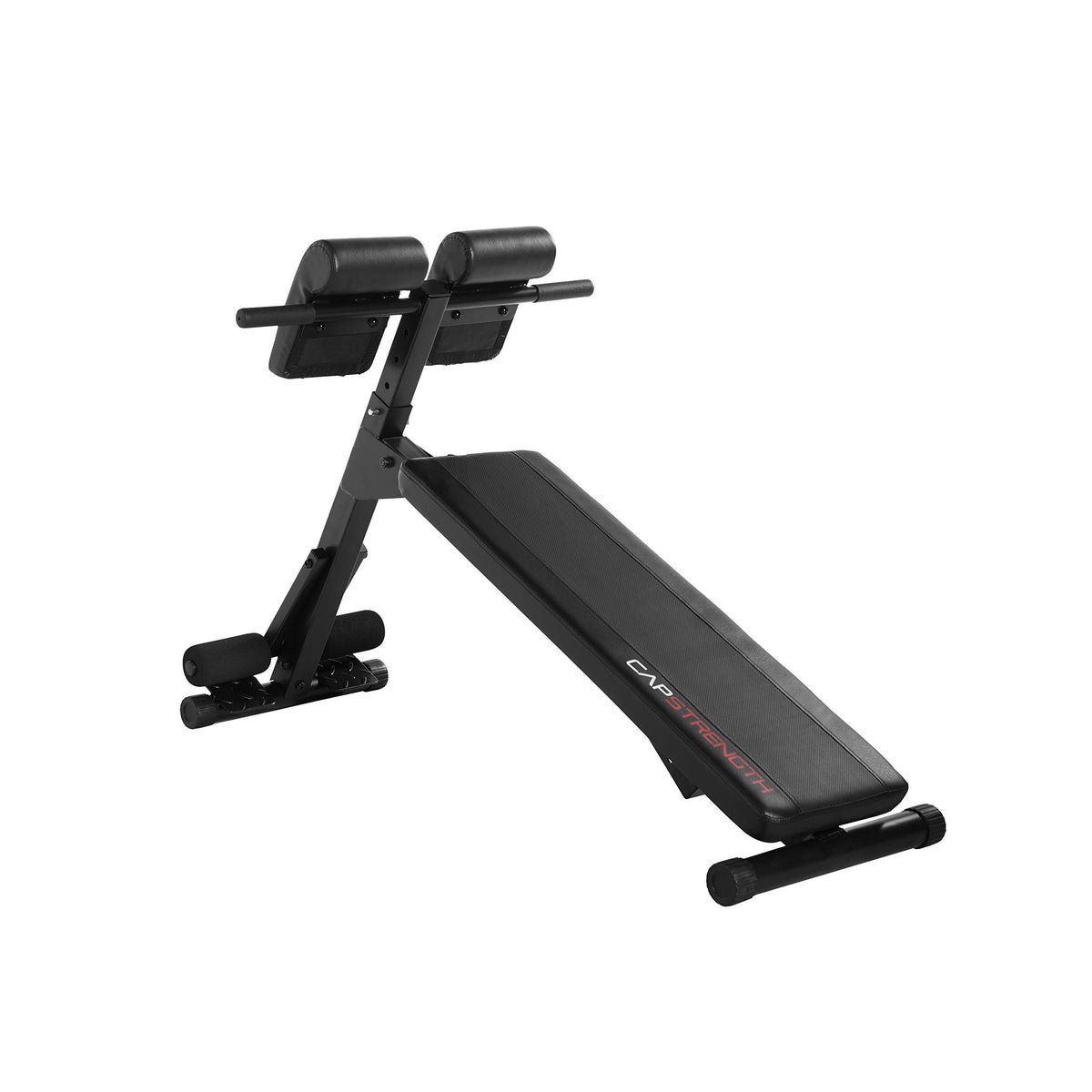 Black Hyperextension AB Bench A4641