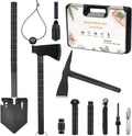 Survival Shovel Axe Multi-Tool with Carrying Box B19101