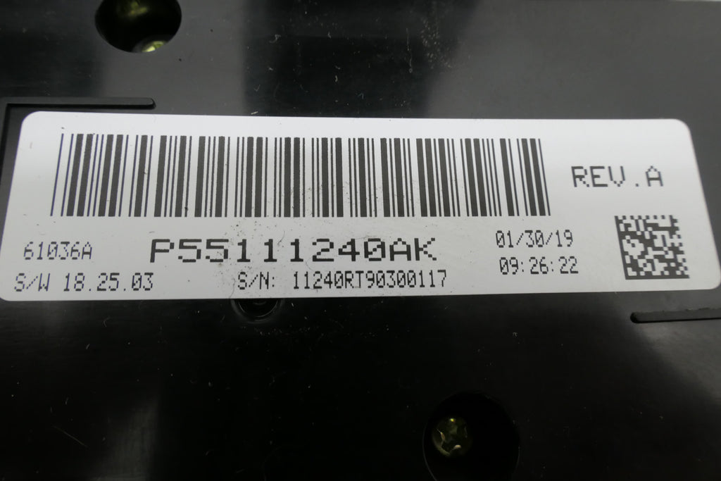 Heater AC Control Panel Bezel L55939