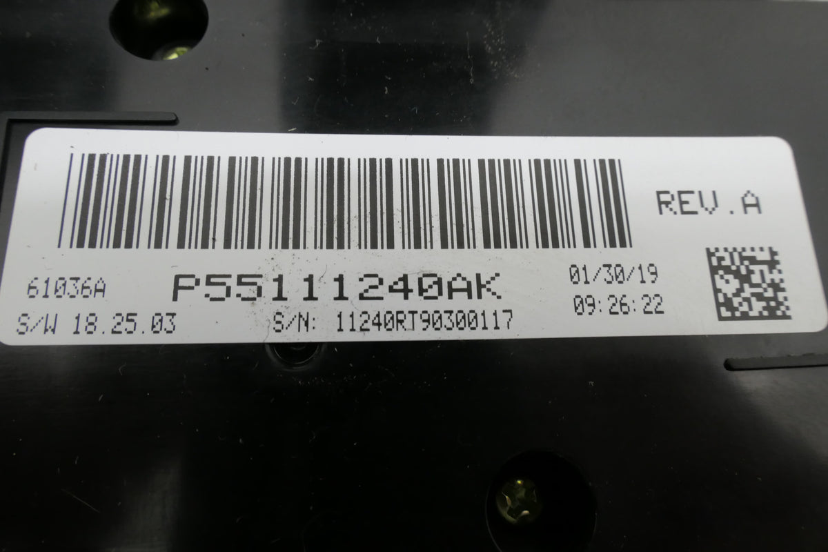 Heater AC Control Panel Bezel L55939