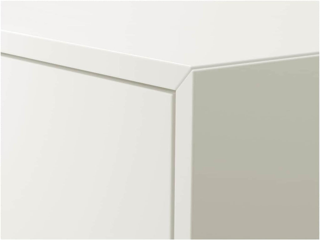 White Cabinet with 2 Drawers Y2754