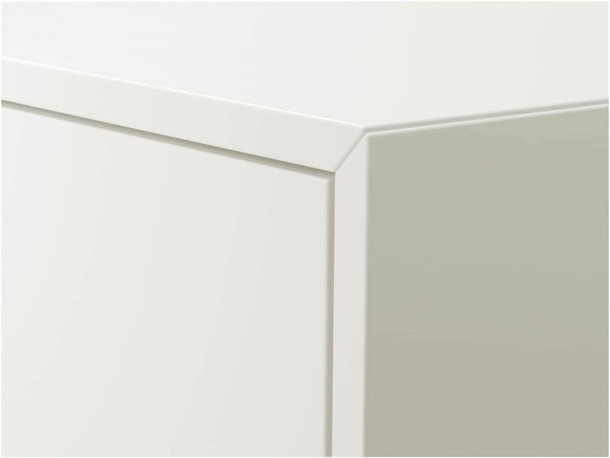 White Cabinet with 2 Drawers Y2754