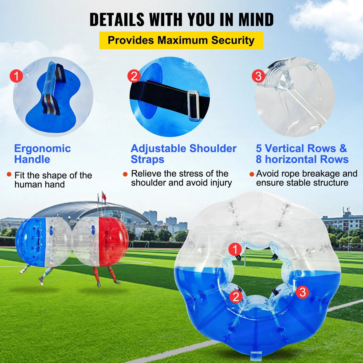 Inflatable Body Zorb Bumper Bubble Q9126