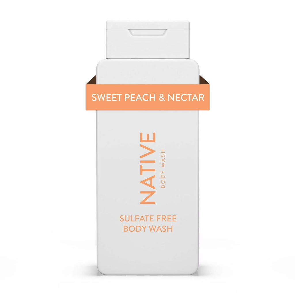 Sweet Peach & Nectar Body Wash, Sulfate Free, Paraben Free, 18 oz P187116