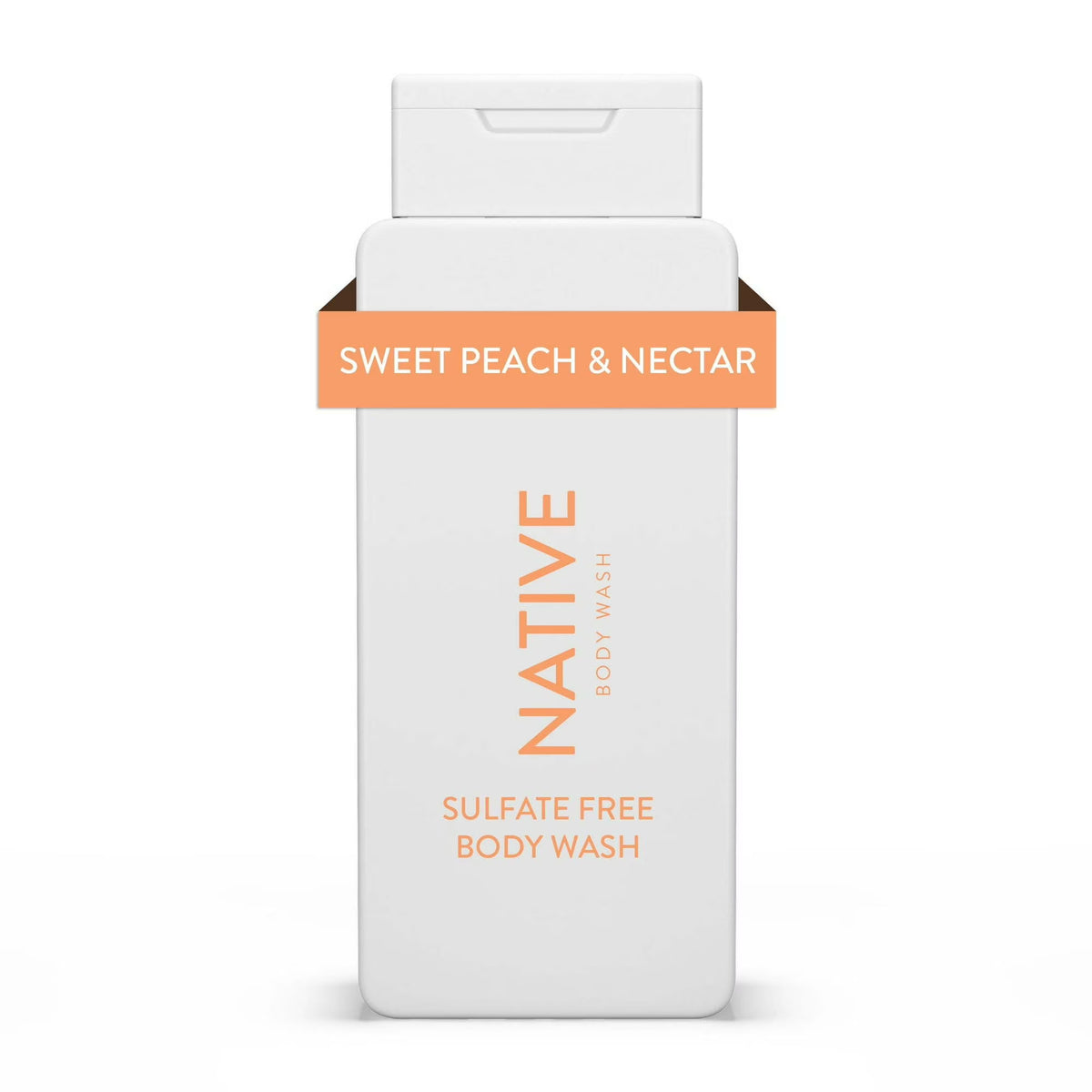 Sweet Peach & Nectar Body Wash, Sulfate Free, Paraben Free, 18 oz P187116