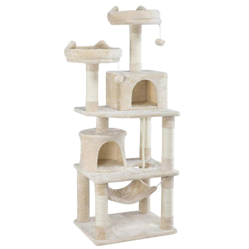 4-Level Cat Tree Condo with 2 Perches E386
