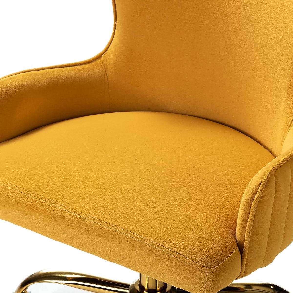 Blue Task Chair with Golden Base R5486