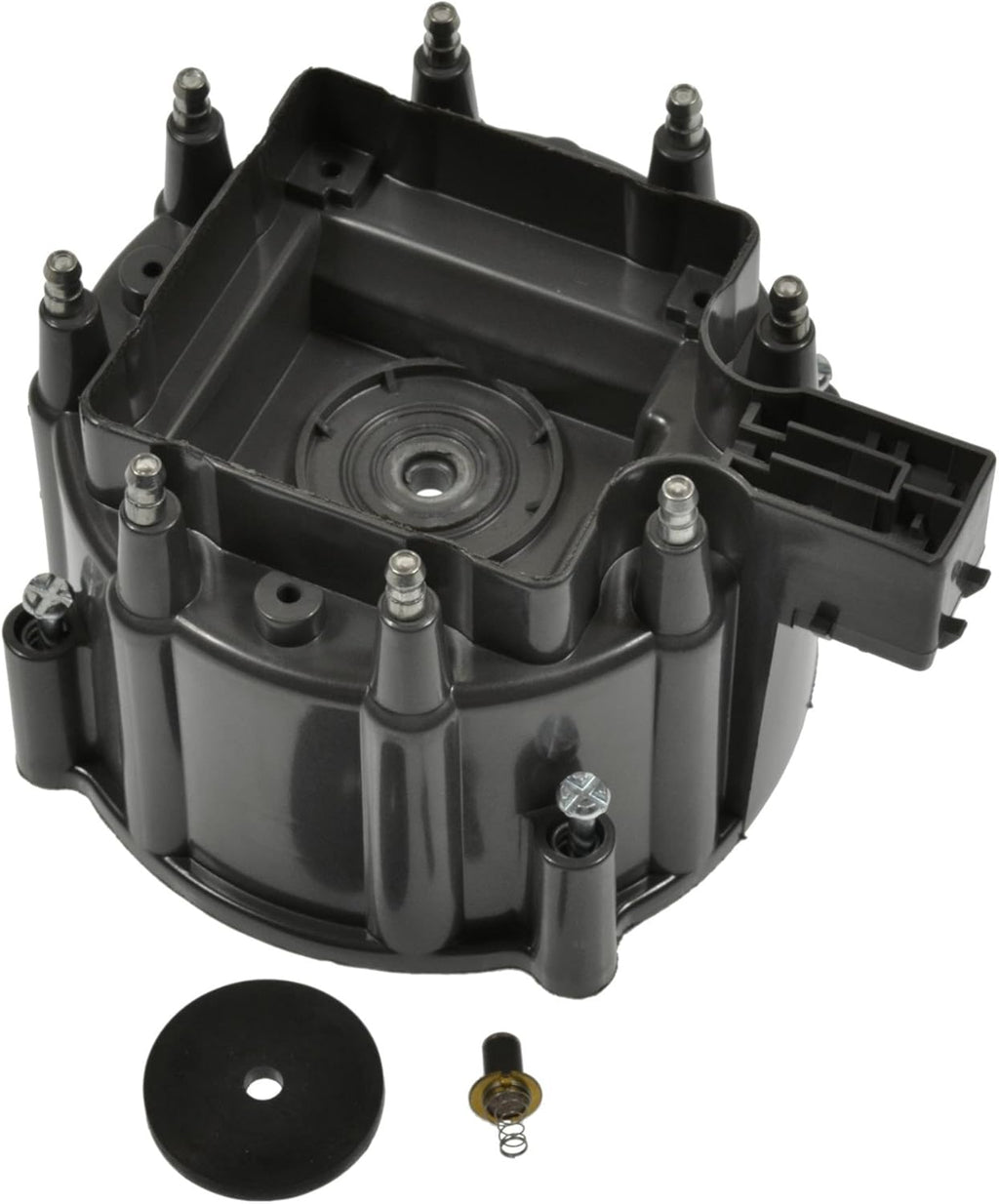 Black Ignition Distributor Cap C9363