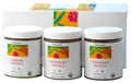 3 Flavors Organic Indian Masala Spice Seasoning Gift Set 4oz Glass Jar Q6305