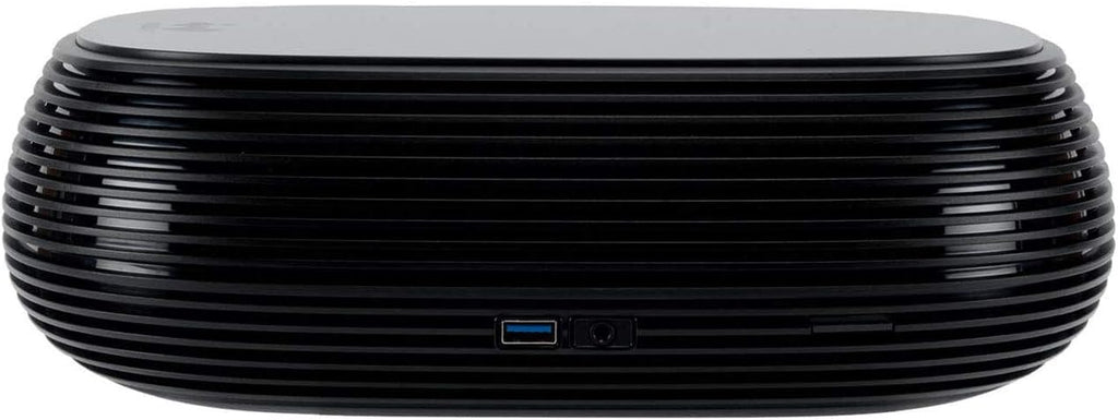Mini-ITX Tower Case with 200W 80 Plus Gold Power Supply and Tempered Glass Top Panel N79695